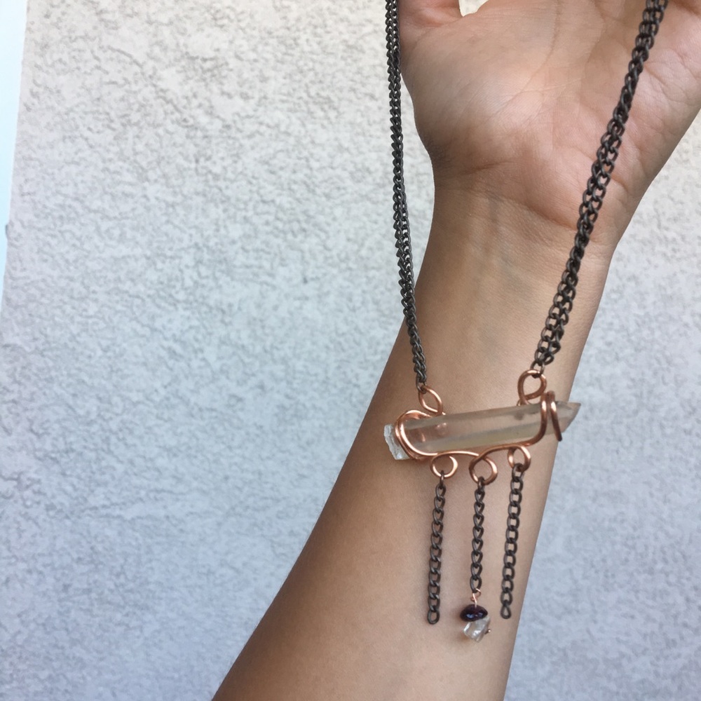 Clear Quartz Necklace